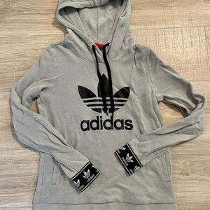 Adidas girls hoodie size M (10 / 12)